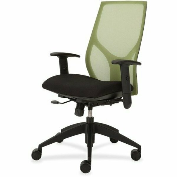 9To5 Seating Task Chair, Synchro, Hgt-adj T-Arms, 25inx26inx39in-46in, BKGN NTF1460Y1A8M401